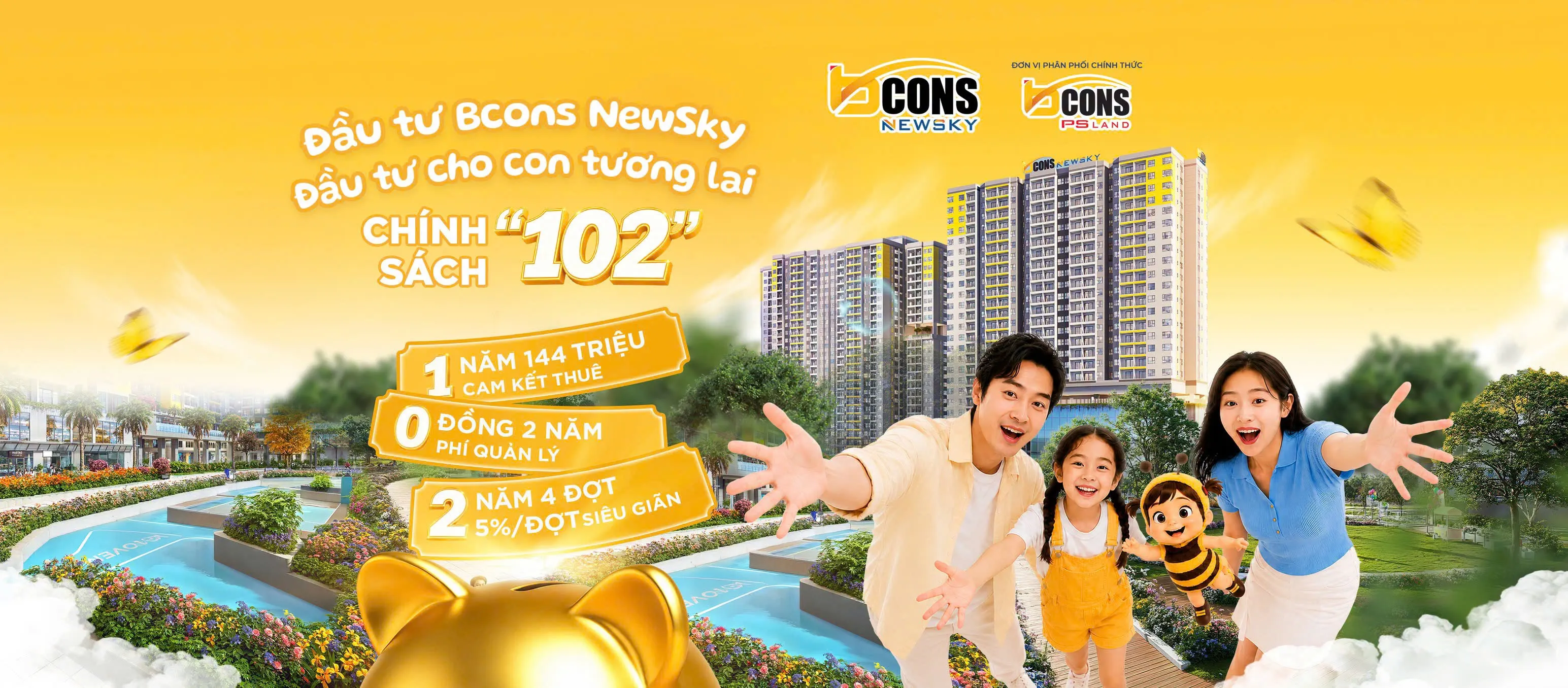 Bcons NewSky mặt tiền Quốc lộ 13