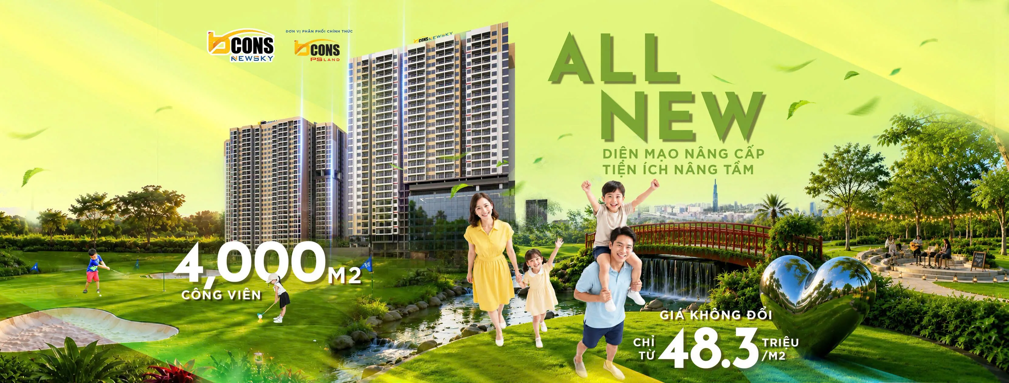 Bcons NewSky mặt tiền Quốc lộ 13