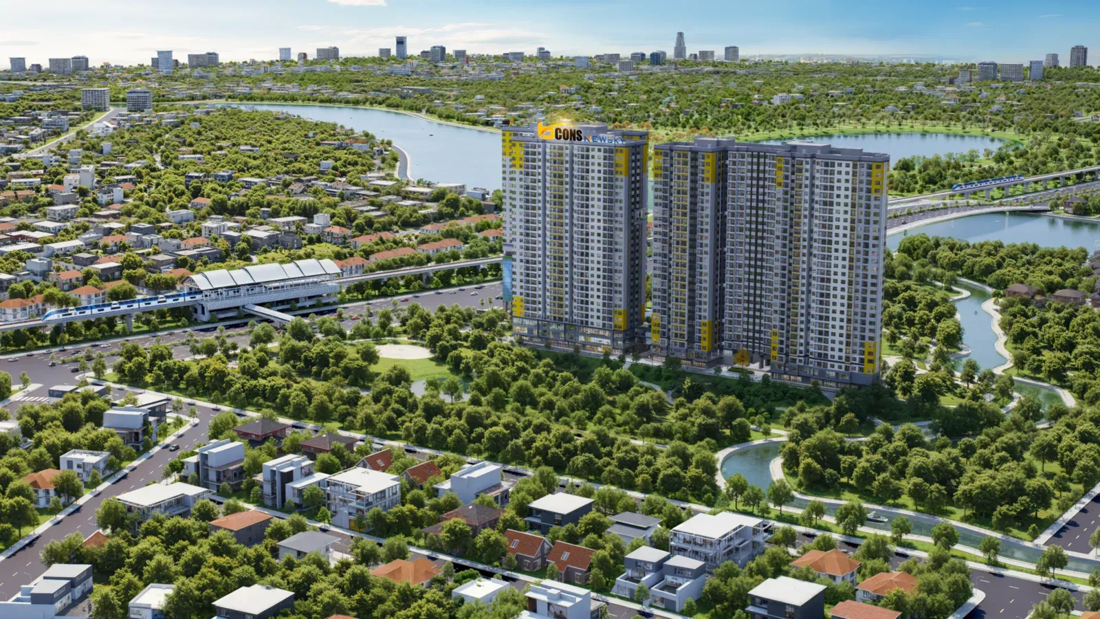 Video phối cảnh Bcons NewSky