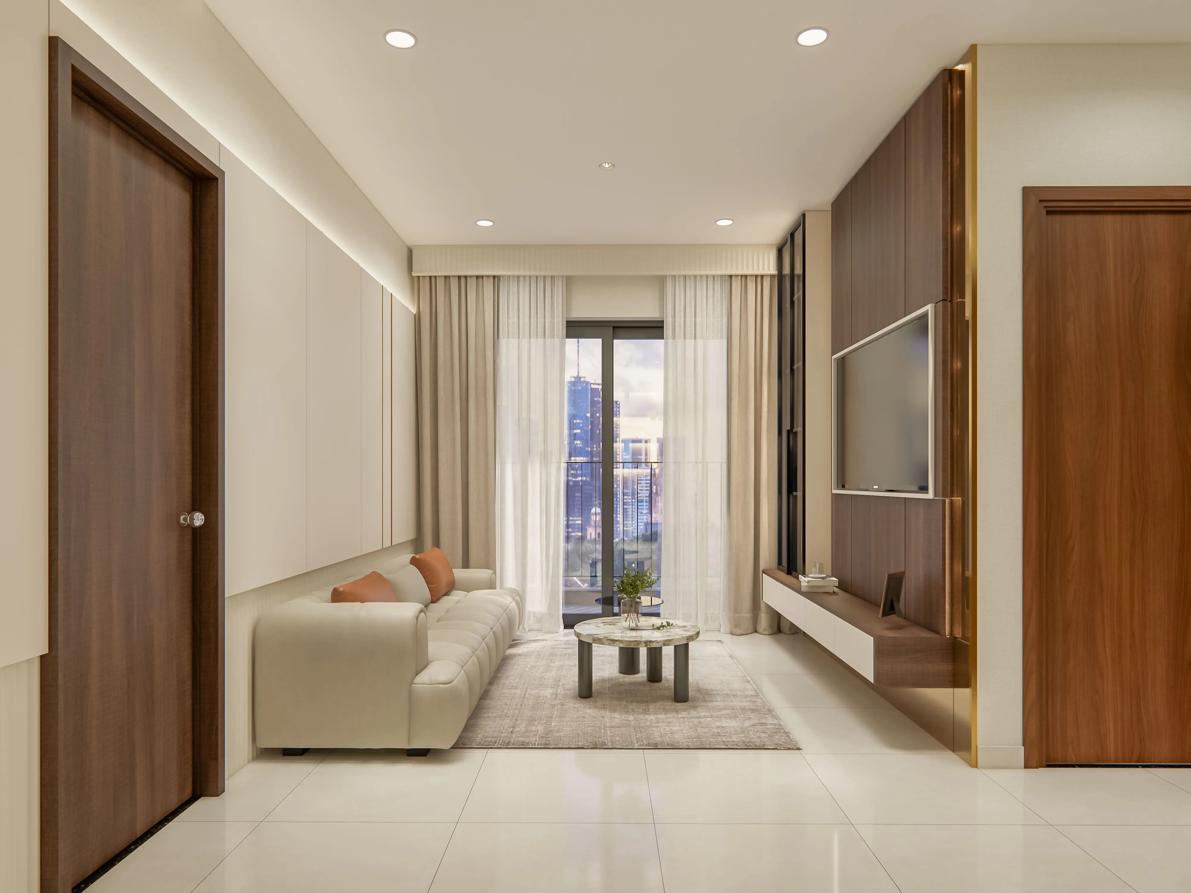 Căn hộ mẫu thực tế Bcons NewSky 3